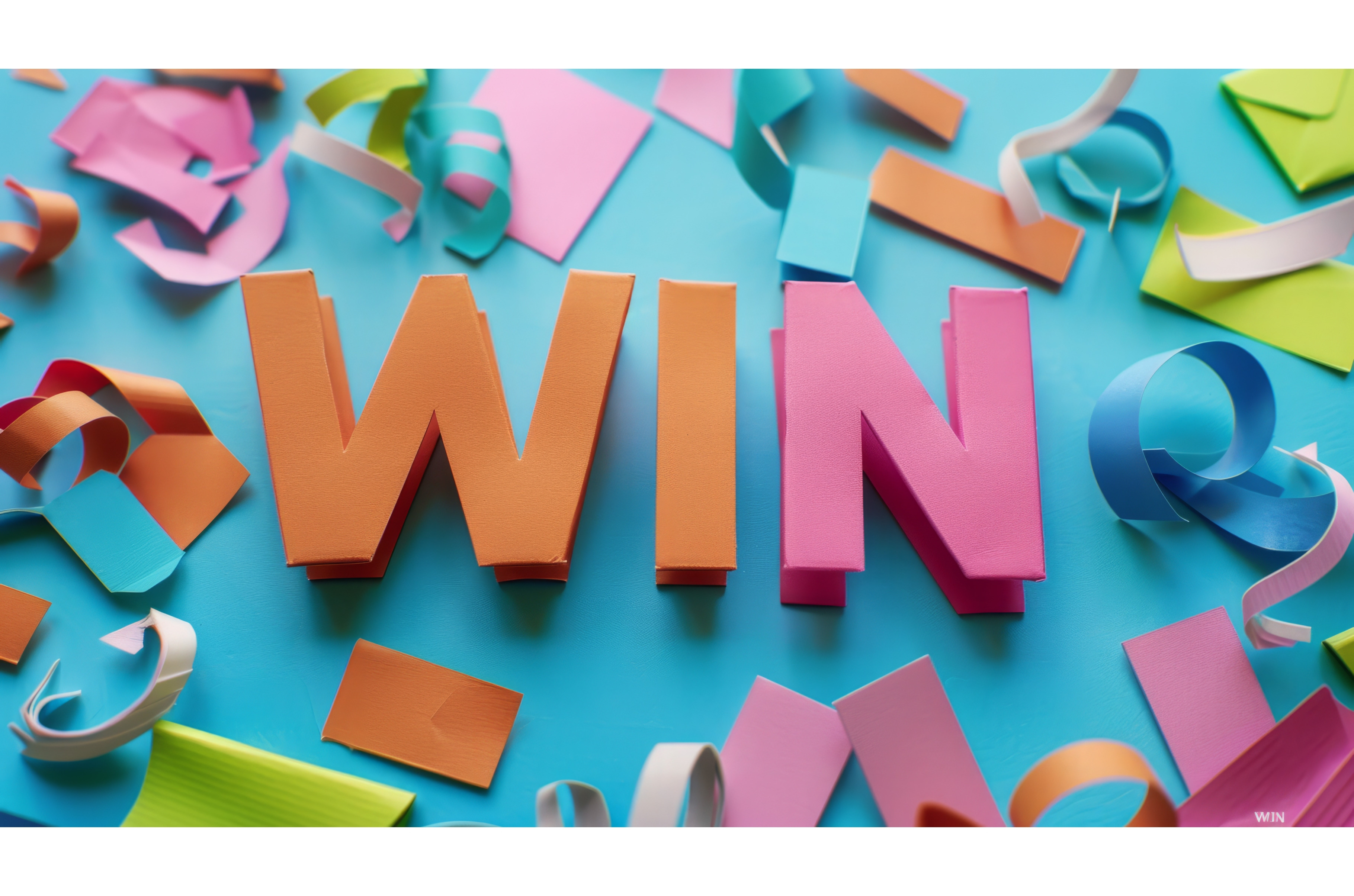 Paper Craft WIN concept art poster., a Texture Illustration by Visual ...