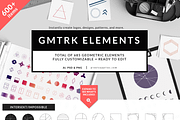 Geometric Mega Bundle // GMTRK, an Object Graphic by Pixel Supplies (Thumbnail 5 of 30)