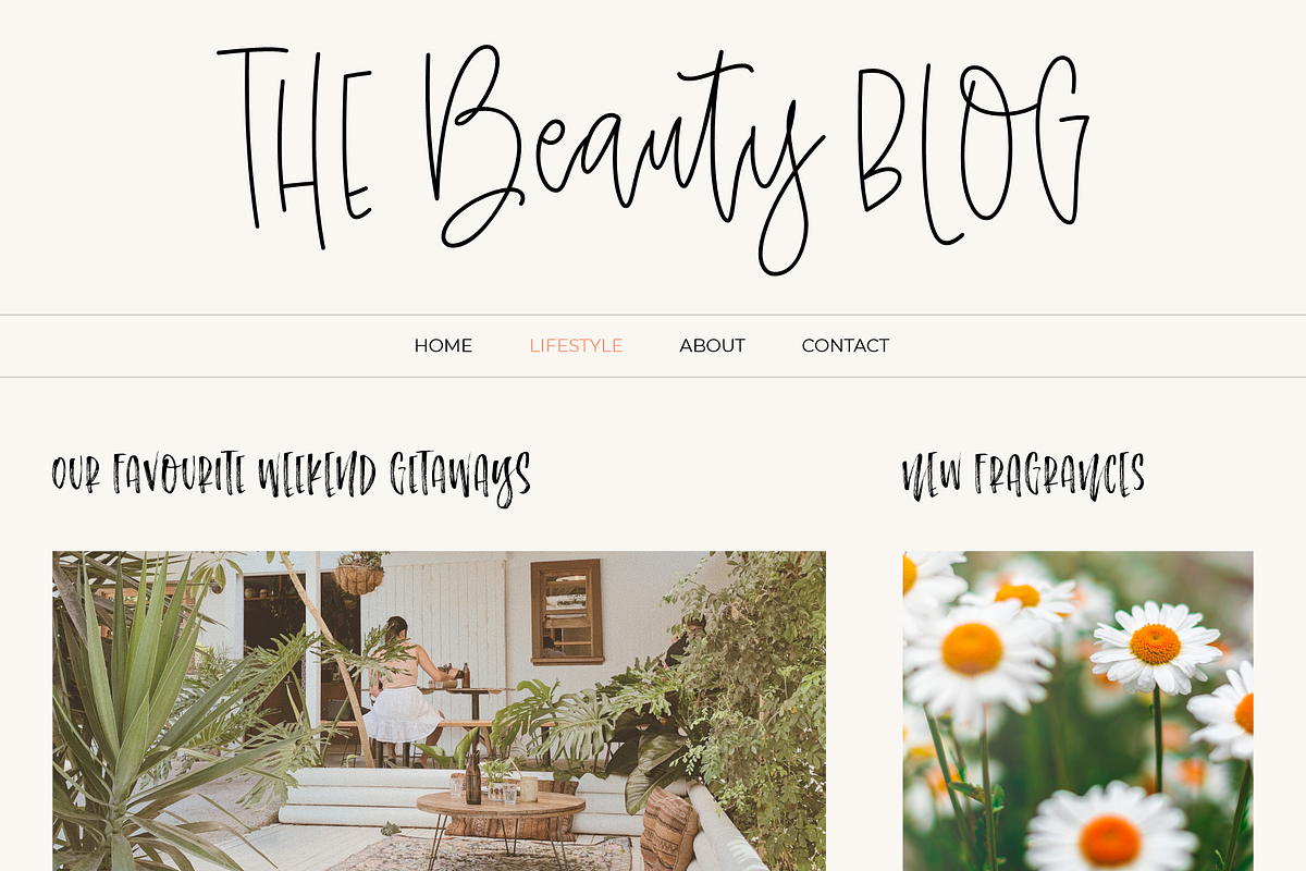 The Notebook Collection Fonts preview 6