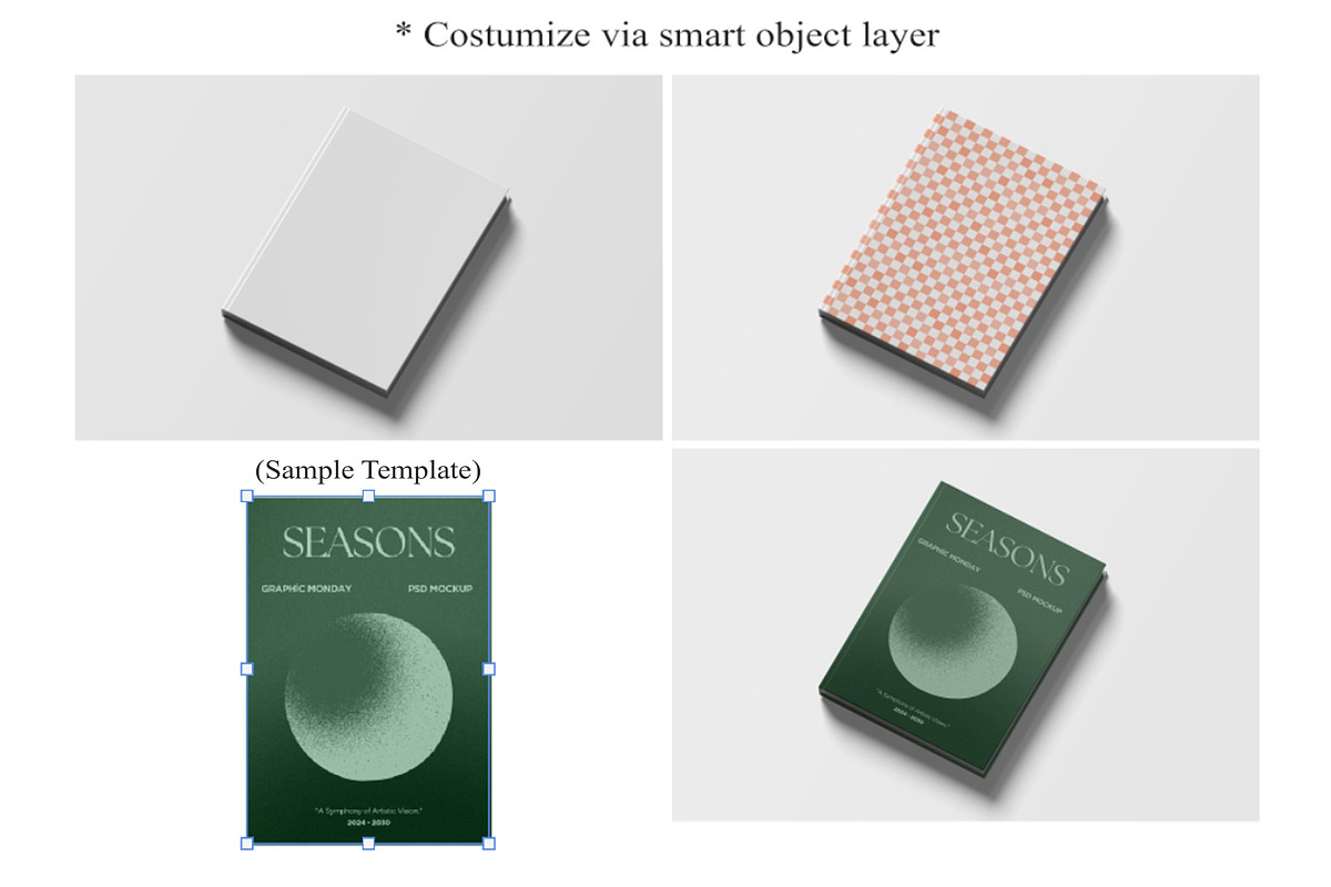 Book Mockups Set, a Books & Magazine Mockup by Sweetdady (Photo 14 of 19)