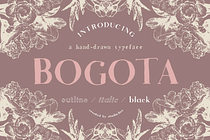 Bogota Handwritten Font