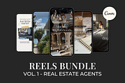 Real Estate Instagram Reels Bundle, a Social Media Template by Meraki Templates (Thumbnail 1 of 7)