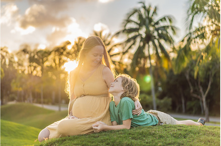 Heartwarming outdoor bonding as a, a Person Photo by Elizaveta Galitskaya