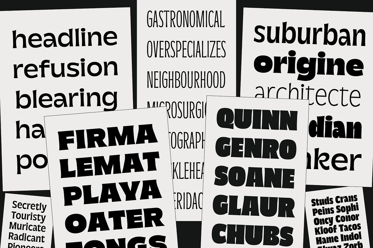 Norsy - Variable Display, a Sans Serif Font by Adam Fathony (Photo 9 of 19)