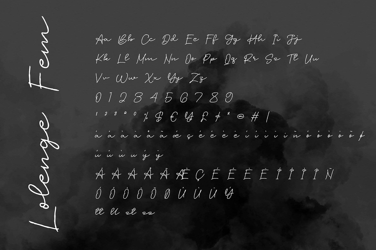 Lolenge | 5 Style Scripts, a Script Font by Jadatype.id (Photo 8 of 10)