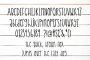Shiplap Mornings Handwritten Font, a Sans Serif Font by Sabrina Schleiger Design (Thumbnail 3 of 4)