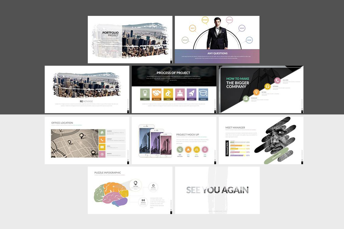 Renovase Powerpoint Template, a Presentation Template by Dedijuniadi (Photo 6 of 7)