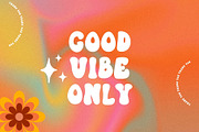 Groovy Night is a cool groovy font, a Handwritten Font by Brown Cupple (Thumbnail 3 of 7)