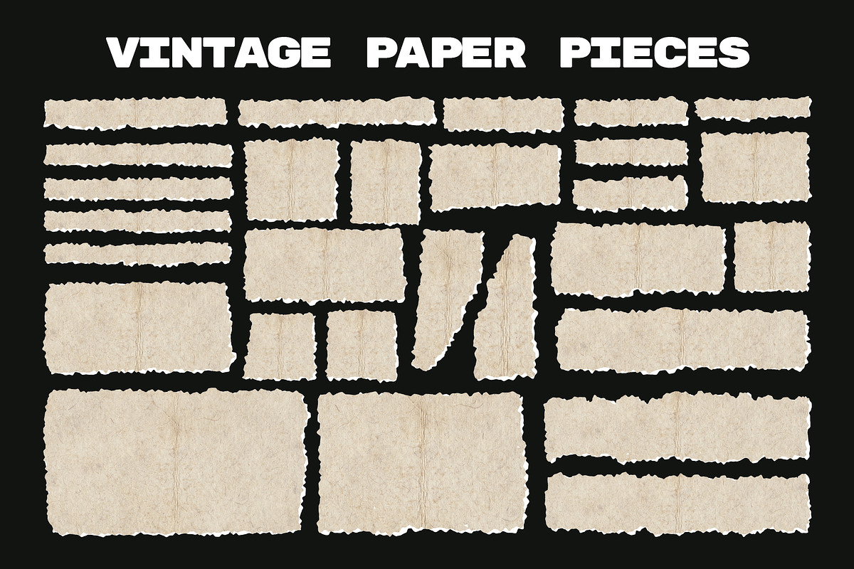Ripped Paper Texture, an Object Graphic by Le.nart (Photo 5 of 6)