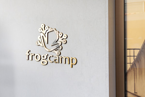 Frog Camp Logo Template