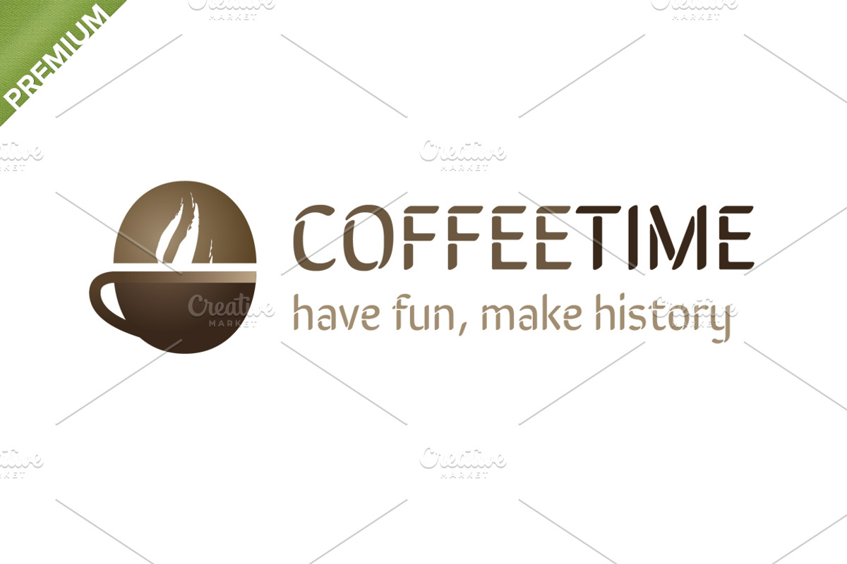 Coffee Time Logo, a Branding & Logo Template by Web Design Label (Photo 1 of 5)