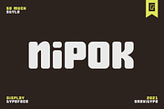 Nipok - Unicase Fancy Retro Display, a Font by Gravitype (Thumbnail 1 of 12)