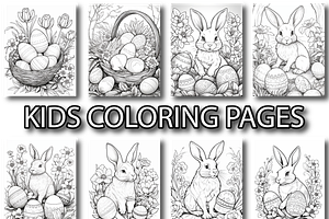 Easter Coloring Pages For Kids