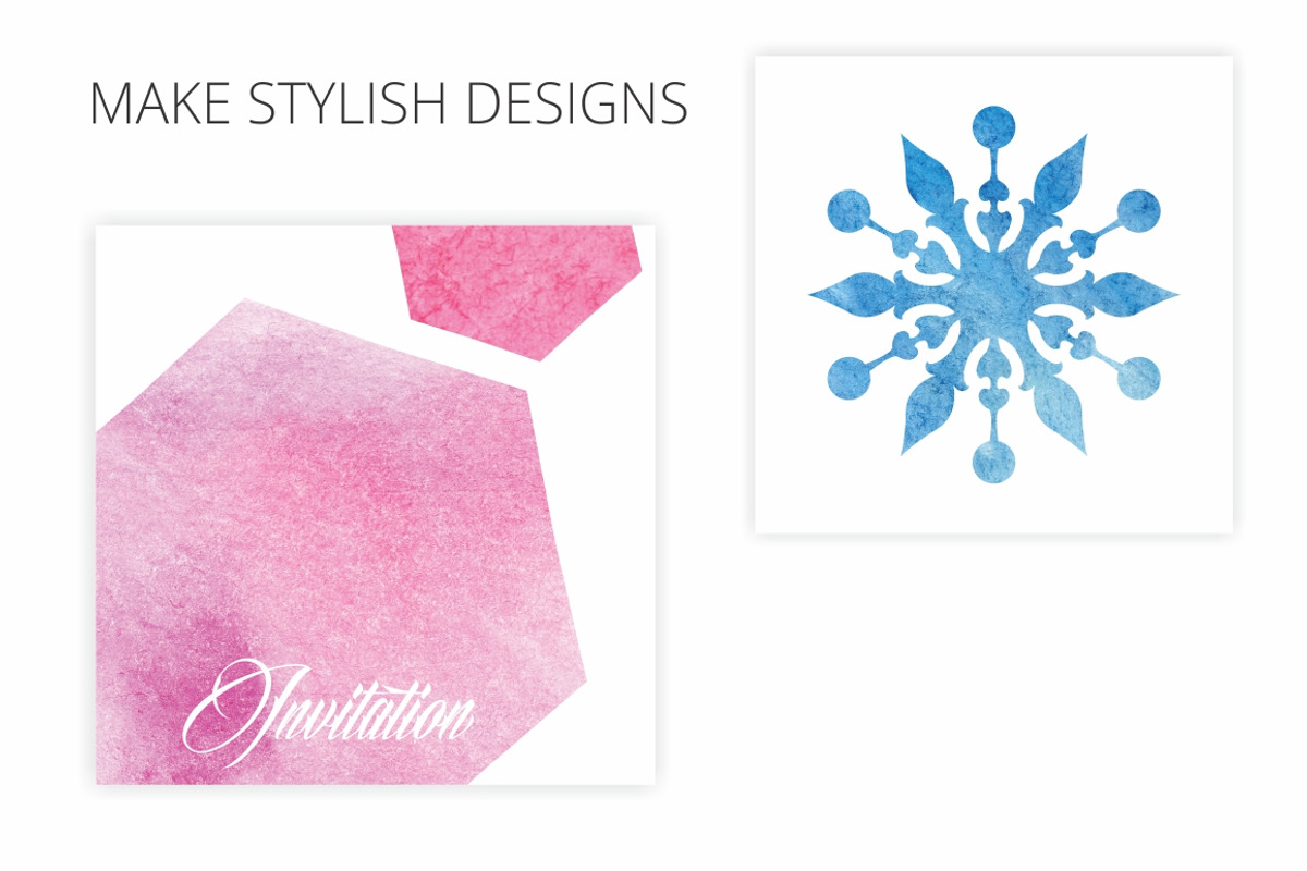 50 Watercolor Textures, a Texture Illustration by kisikoida (Photo 8 of 8)