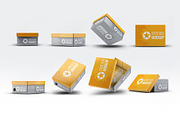 Shoe Boxes Mock-Up Bundle, a Packaging Mockup by DesignRushMarket (Thumbnail 5 of 14)
