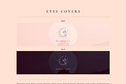 Logo Template Branding kit, a Branding & Logo Template by Olya Creative (Thumbnail 5 of 7)