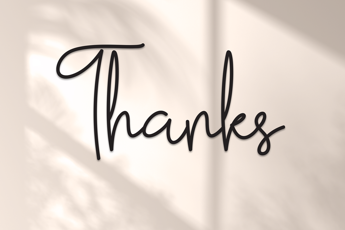 Dellinda Signature | Script Font, a Handwritten Font by Scratchones (Photo 8 of 8)