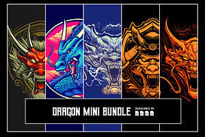 Dragon Illustration Mini Bundle