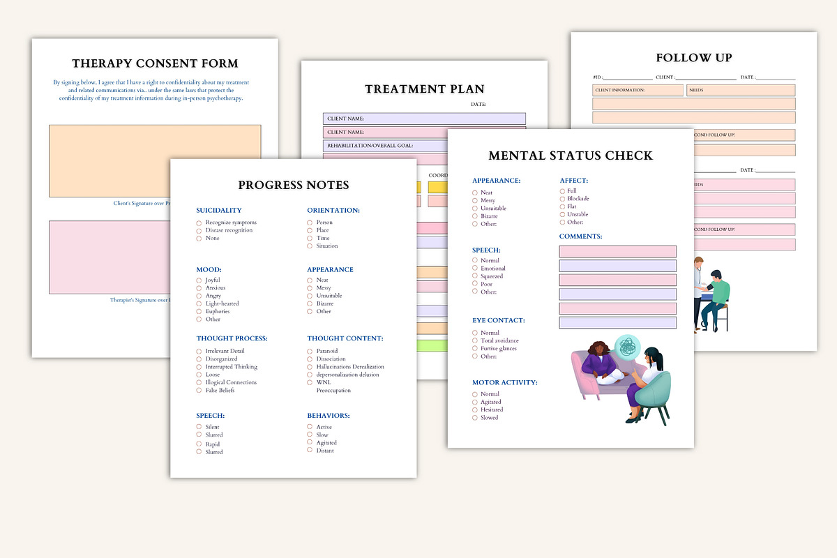 2026 Therapy Worksheet Mega Bundle
