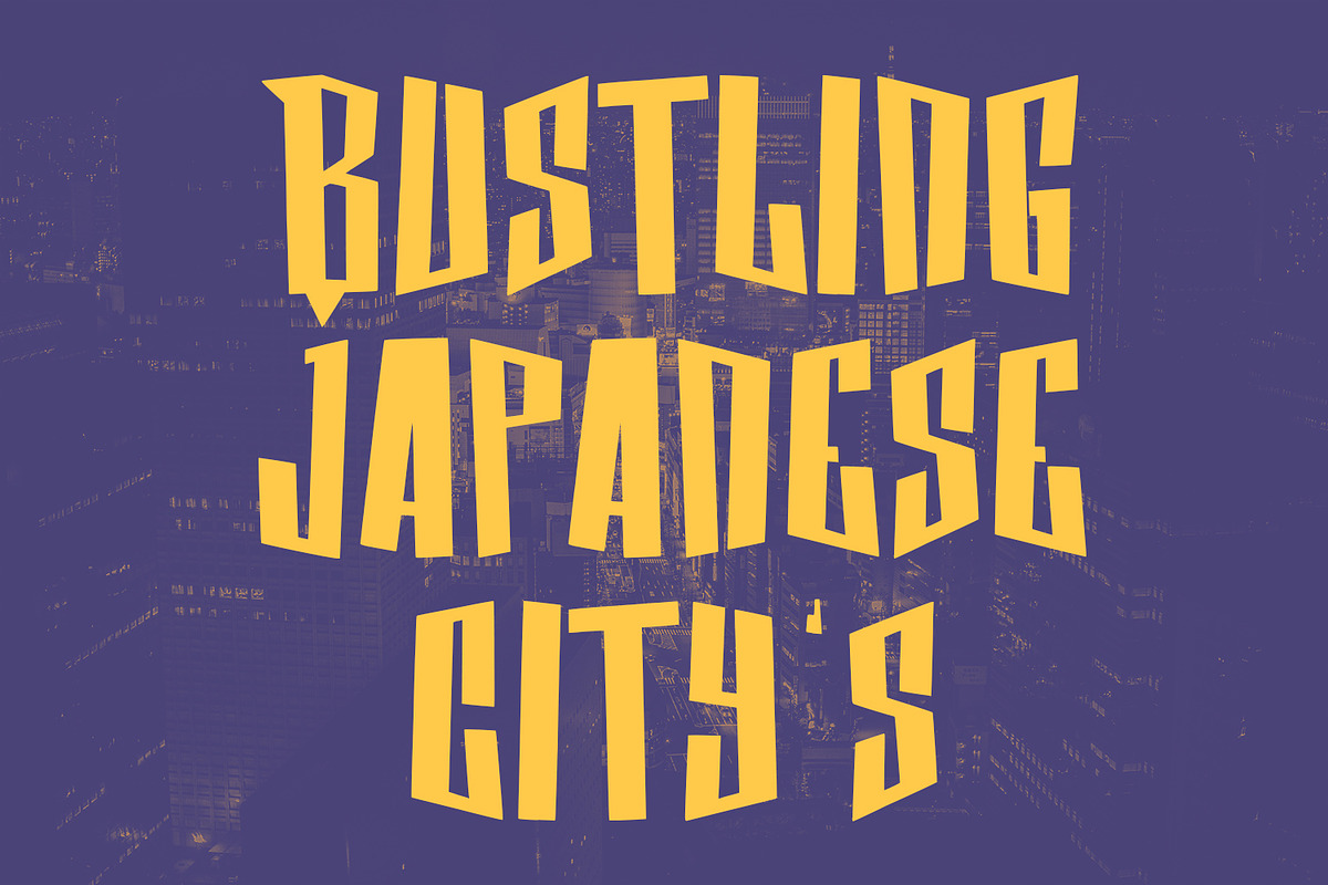 Doshiro Comic Display Typeface, a Sans Serif Font by Maulana Creative (Photo 8 of 8)