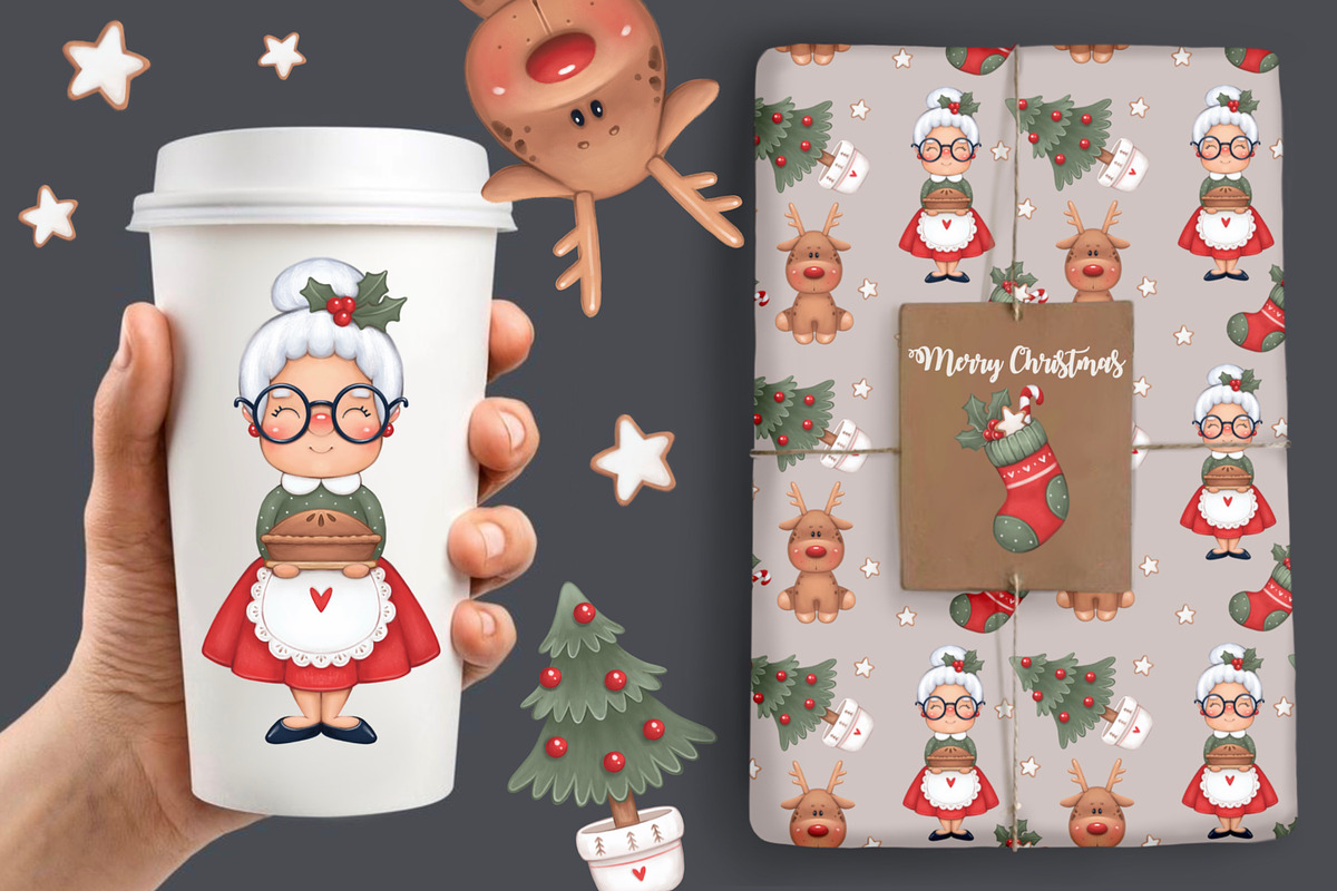 Christmas collection, an Illustration by designs.svkl (Photo 6 of 7)