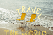 Gritty font set (outlines & solid), a Handwritten Font by Iasan Design (Thumbnail 1 of 7)