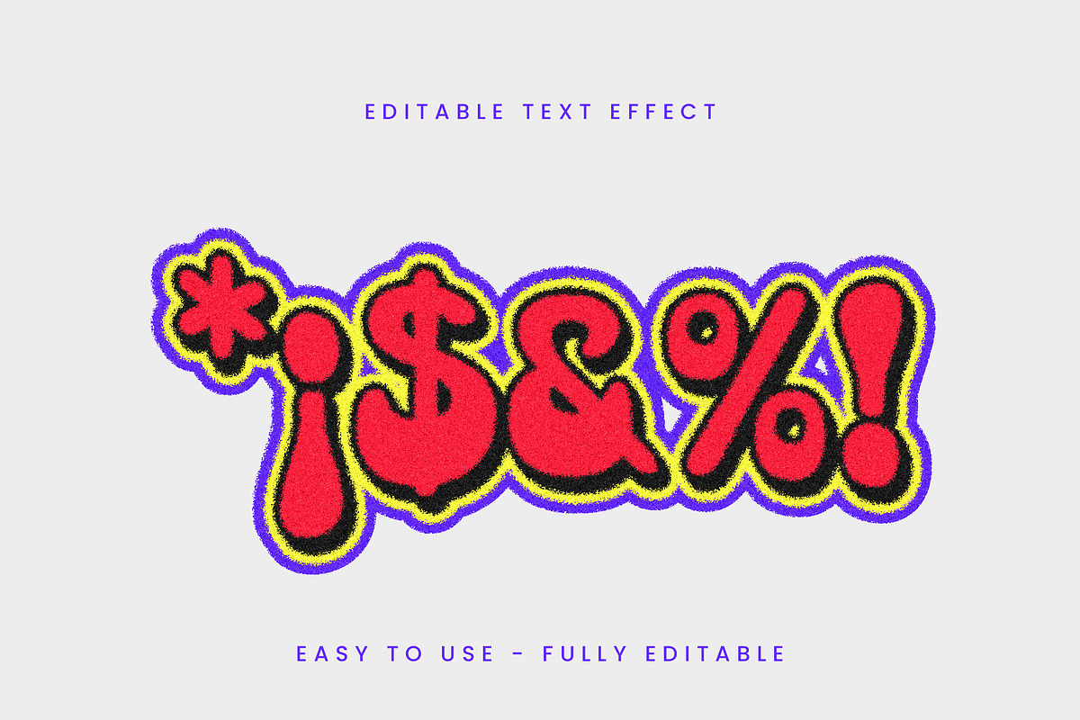 Spray Paint Text Effect preview 3