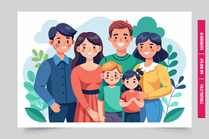 A cheerful cartoon illustration of a, an Illustration by Tanuart