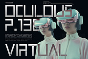 Cybernex – Futuristic Display Font, a Sans Serif Font by Vadovastd (Thumbnail 5 of 7)