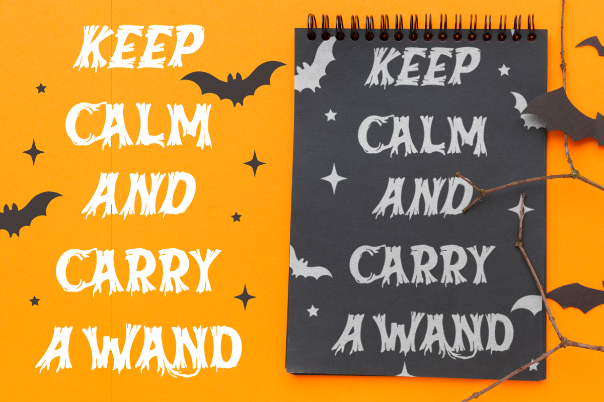 Inked Whimsy - Display Font, a Font by PutraCetol Studio (Photo 9 of 11)