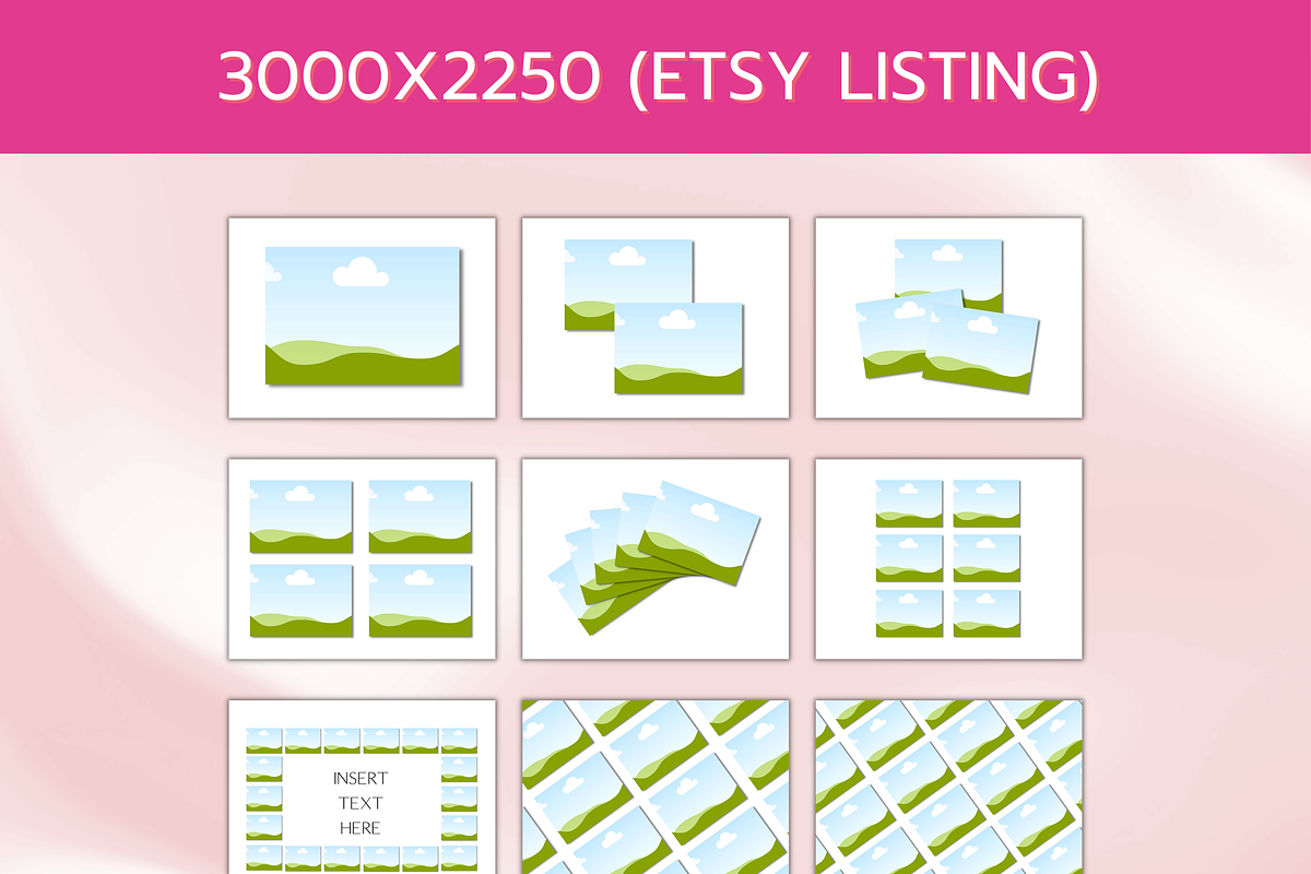 Landscape Mockup Templates in Canva, a Product Mockup by Your DigiProds (Photo 4 of 5)