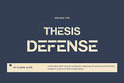 Genflox Futuristic Font Typeface, a Sans Serif Font by Graphicxell (Thumbnail 6 of 15)