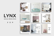 Lynx Social Media Pack, a Social Media Template by SlideStation (Thumbnail 1 of 9)