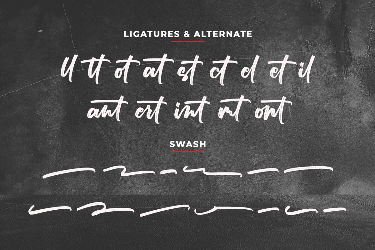 Frontwars - Brush Font, a Handwritten Font by RockboyStd (Photo 11 of 12)