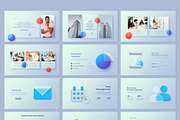 Glassmorphism PowerPoint Template, a Presentation Template by Abert (Thumbnail 8 of 8)