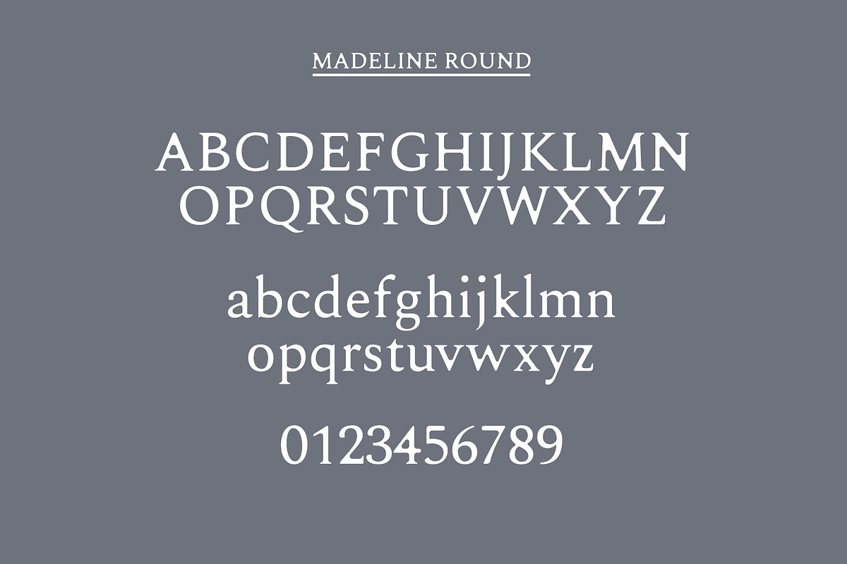 Madelin Serif Font Family, a Serif Font by Creativetacos (Photo 9 of 13)