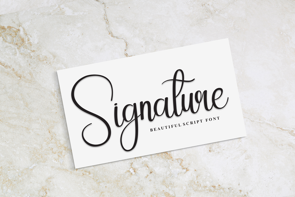 Highland | Script Font, a Handwritten Font by Scratchones (Photo 5 of 9)