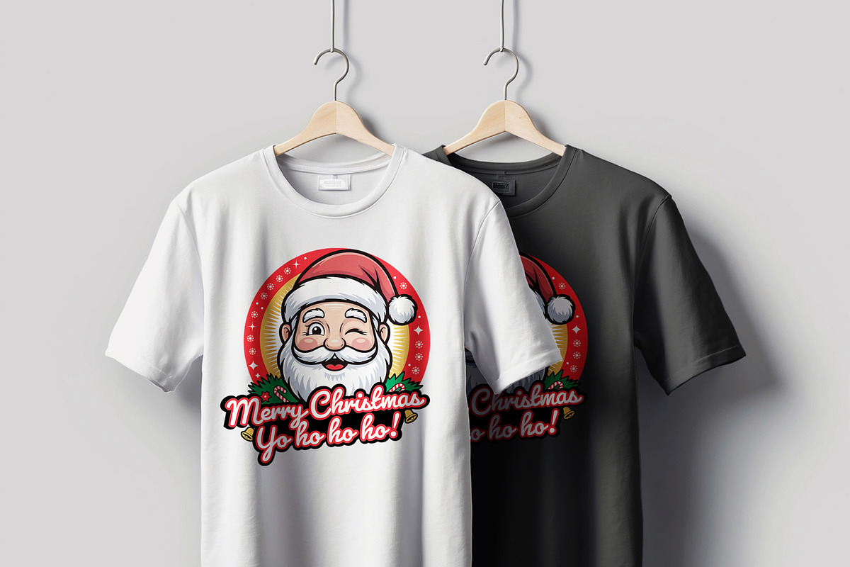 Winter Christmas Tshirt, a Stationery Template by MightyDesign (Photo 2 of 6)