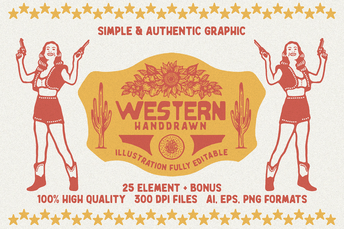 Western Illustration Handdrawn, an Illustration by Southerntown (Photo 1 of 10)