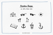 Hand-Drawn Beach Illustration Pack, a Seasonal Illustration by CLew Design Co (Thumbnail 4 of 10)