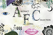 Abstract and floral collection., a Decorative Illustration by TaPilipa (Thumbnail 1 of 13)