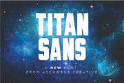 Titan Sans, a Sans Serif Font by Aschwege Creative (Thumbnail 1 of 5)