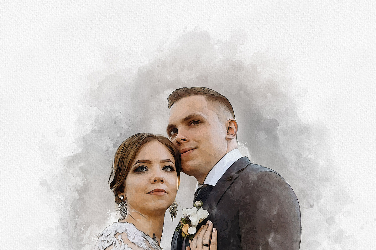 Elegant Wedding Watercolor Art, an Action Add-On by MRI STUDIO (Photo 16 of 24)