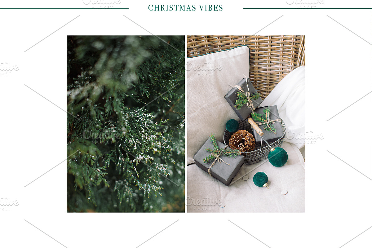 Christmas Vibes#2 | 16 Styled Photos, a Holiday Photo by Nina Stock Photos (Photo 6 of 8)