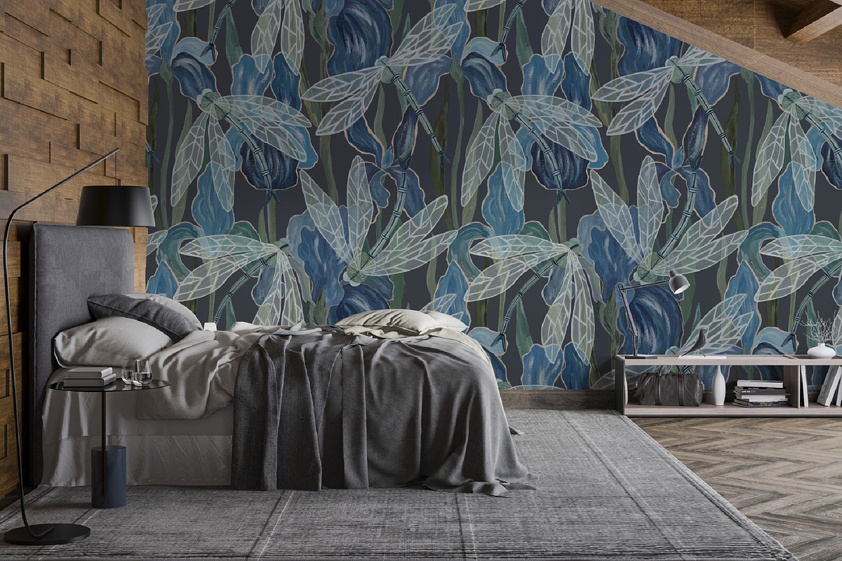 Pattern IRIS, an Illustration by PASHKOVA (Photo 10 of 17)