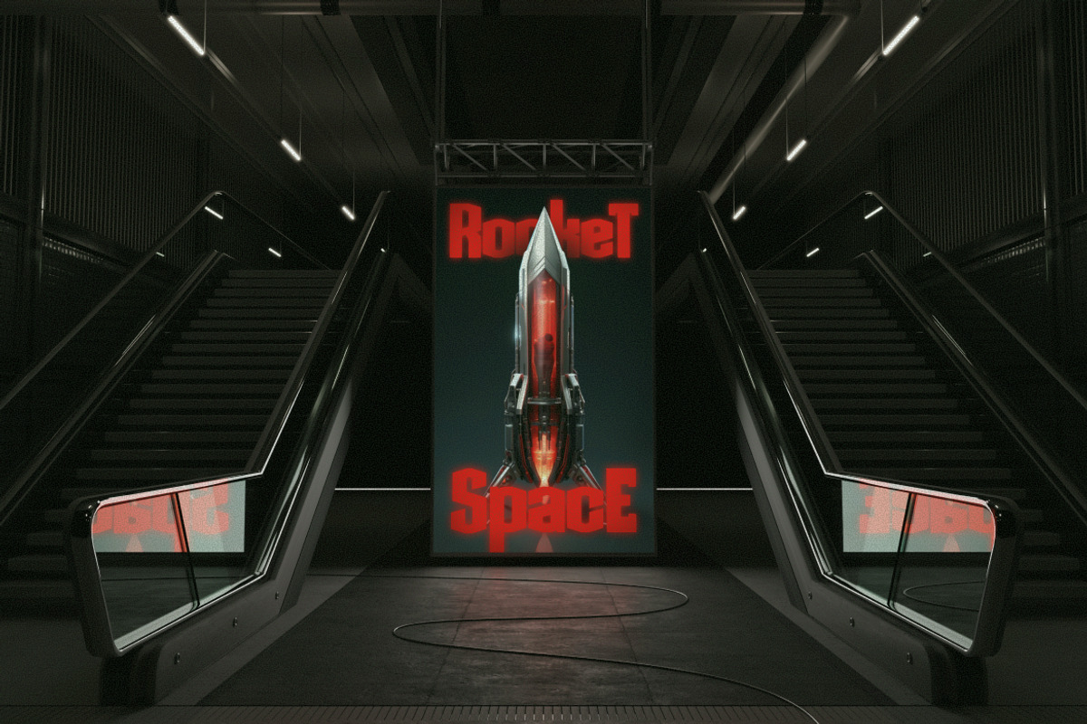 Brogame Bold Gaming Display Font, a Sans Serif Font by Vadovastd (Photo 6 of 7)