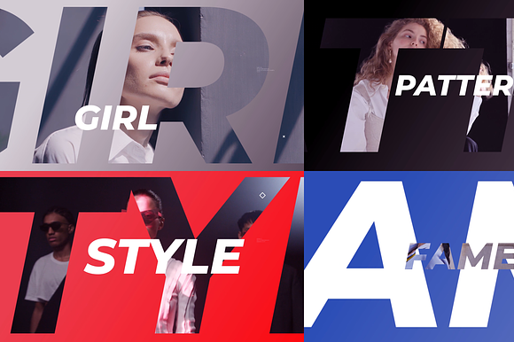 Fashion Fame Slides After Effects preview 2