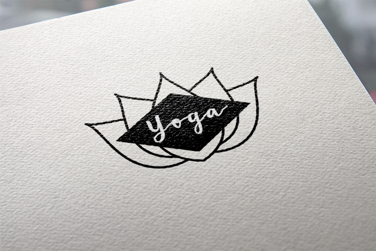 Yoga logo, a Branding & Logo Template by SonneLeo (Photo 1 of 2)