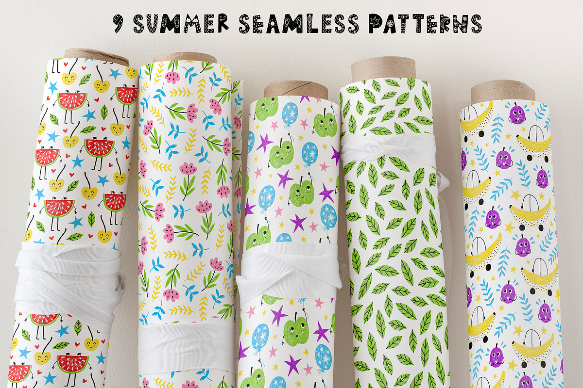 Summer Day Typeface with Clipart! preview 5