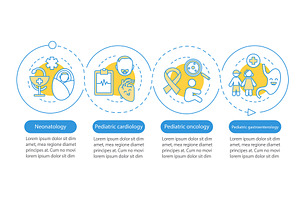 Pediatric Clinic Vector Infographic